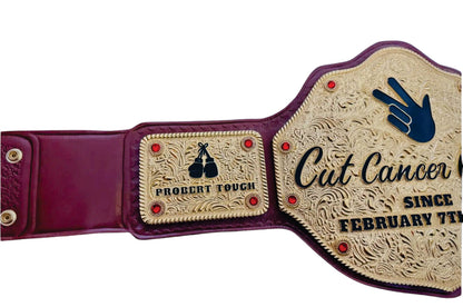 Cut Cancer Out 7 February 2025 Champiosnhip Belt