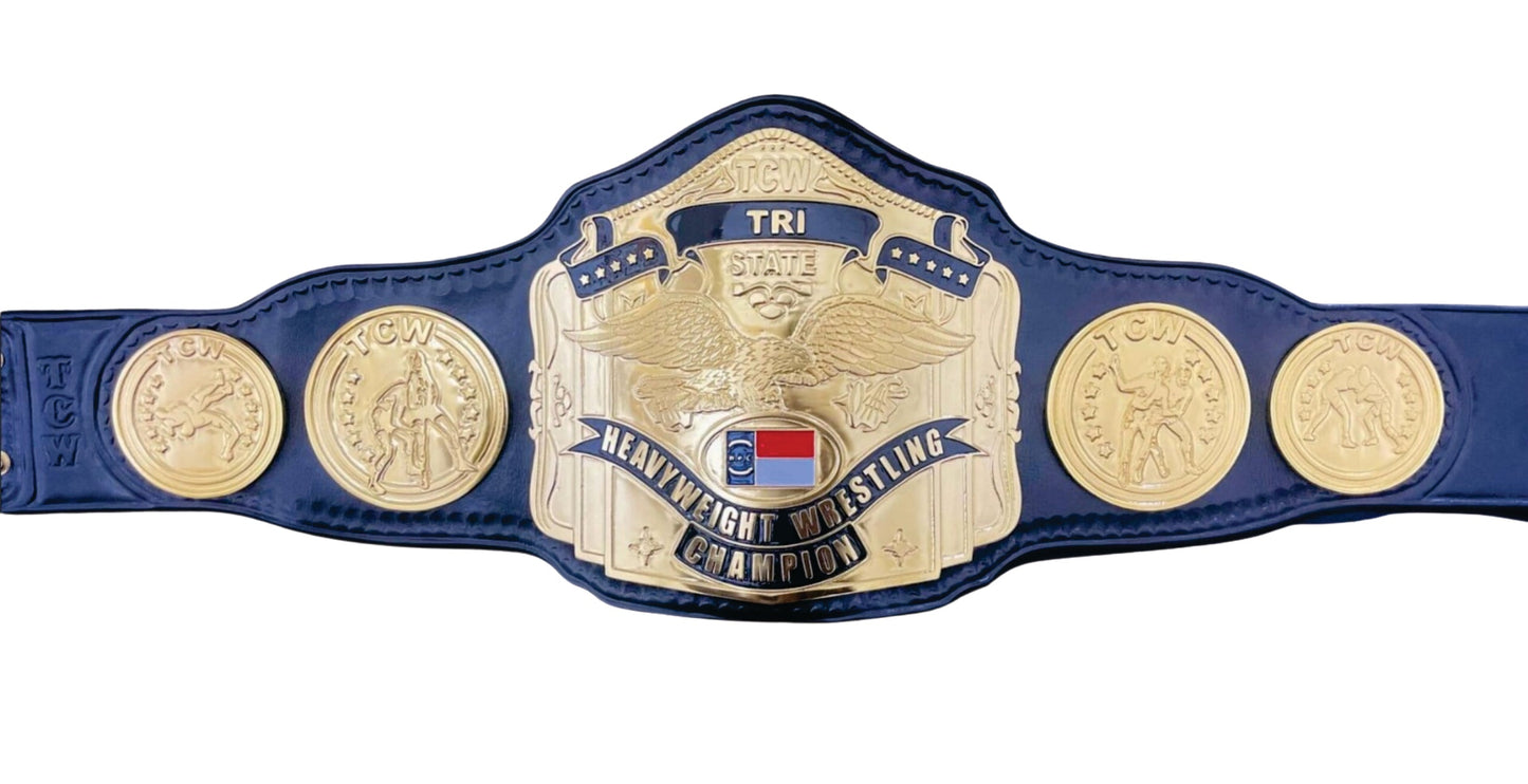 TCW TRI STATES HEAVYWEIGHT WRESTLING CHAMPIONSHIP BELT