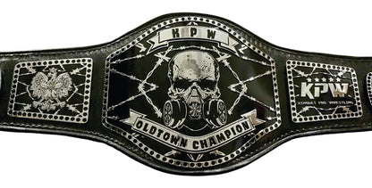 BLACK WORLD KPW OLD TOWN CHAMPION CHAMPIONSHIP BELT