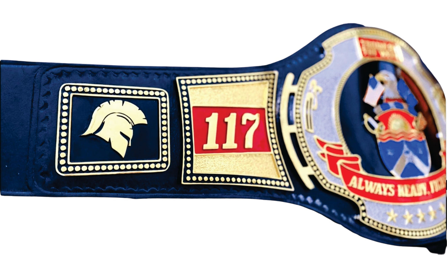 US Navy Trojan of the Week 117 Championship Belt