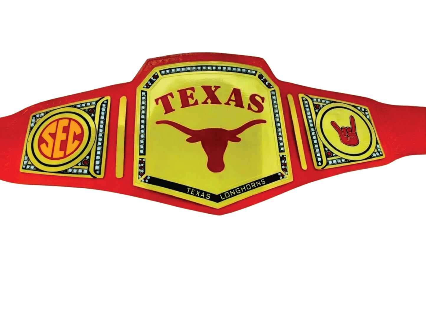 Texas Longhorns Football NCAA Championship Belt