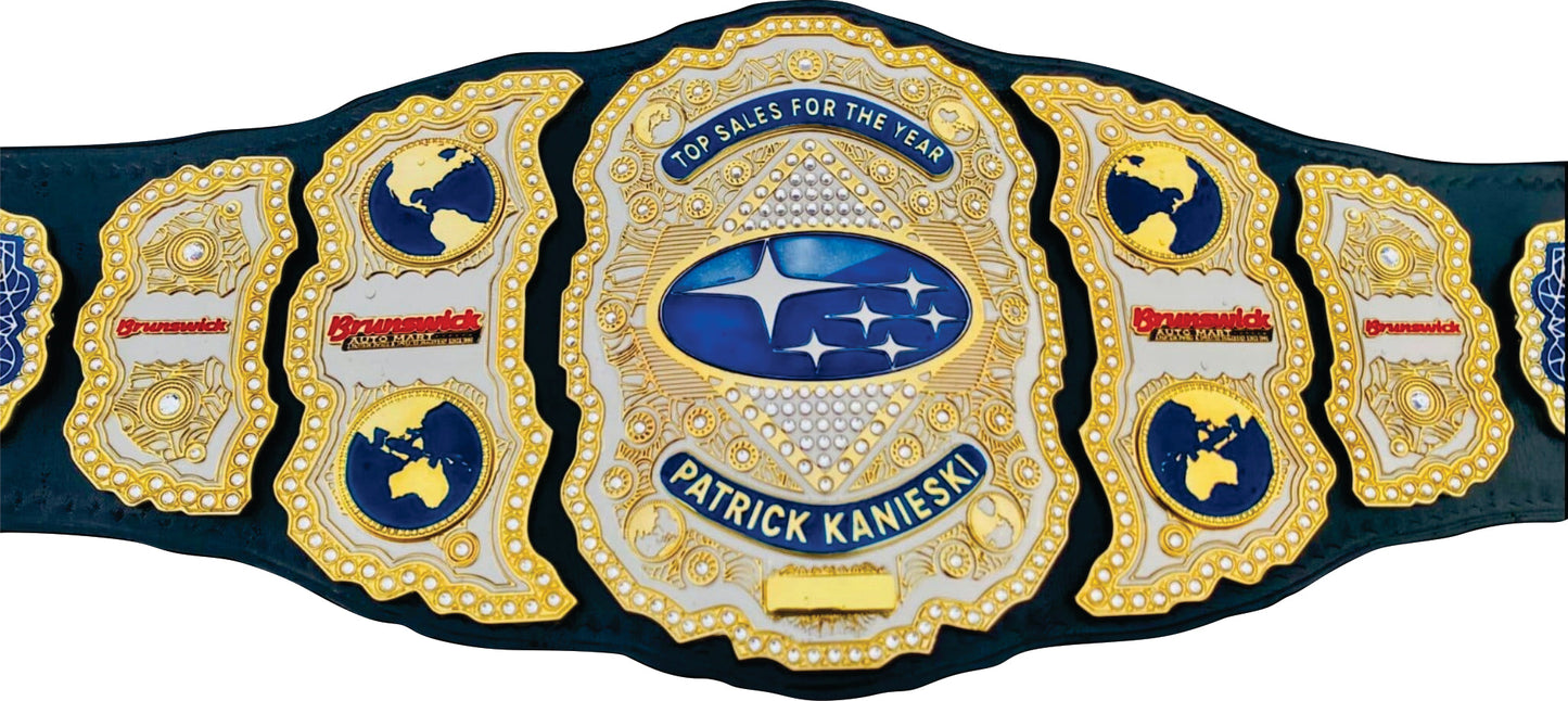 Patrick Kanieski Champion Championship Belt