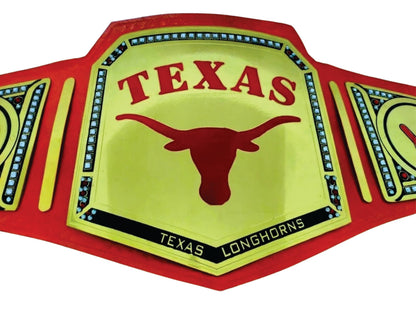 Texas Longhorns Football NCAA Championship Belt