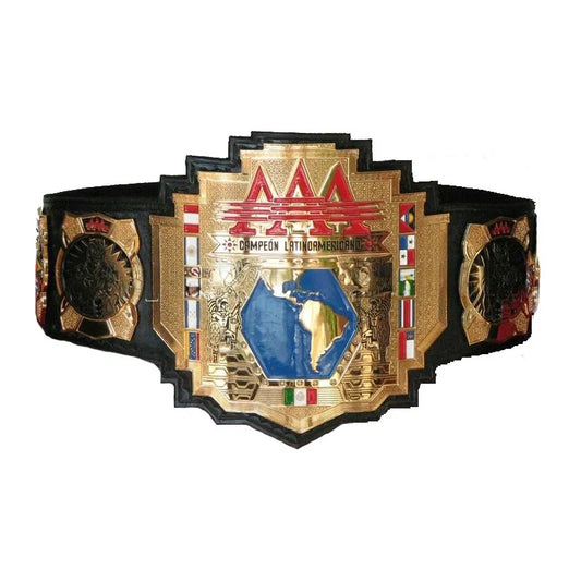 AAA Wrestling Championship Latin American Campeon Latino american belt