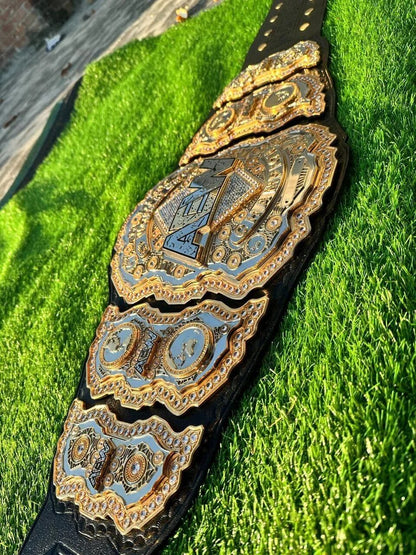 24K GOLD AEW Champion HEAVYWEIGHT CNC MADE CHAMPIONSHIP BELT