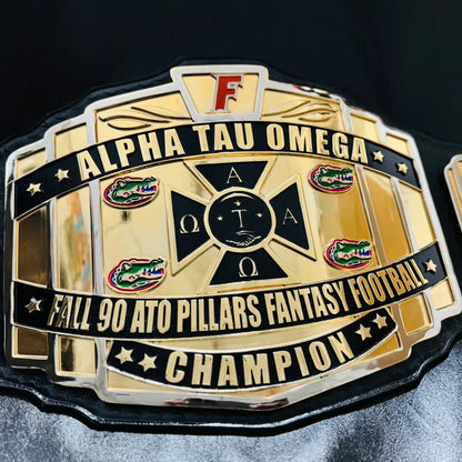 Alpha Tau Omega Fantasy Football Champion Belt