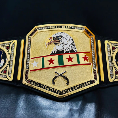 Battle Ready Custom Military Belt – USAF Security Forces Edition