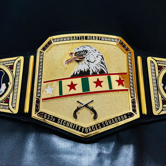 Battle Ready Custom Military Belt – USAF Security Forces Edition