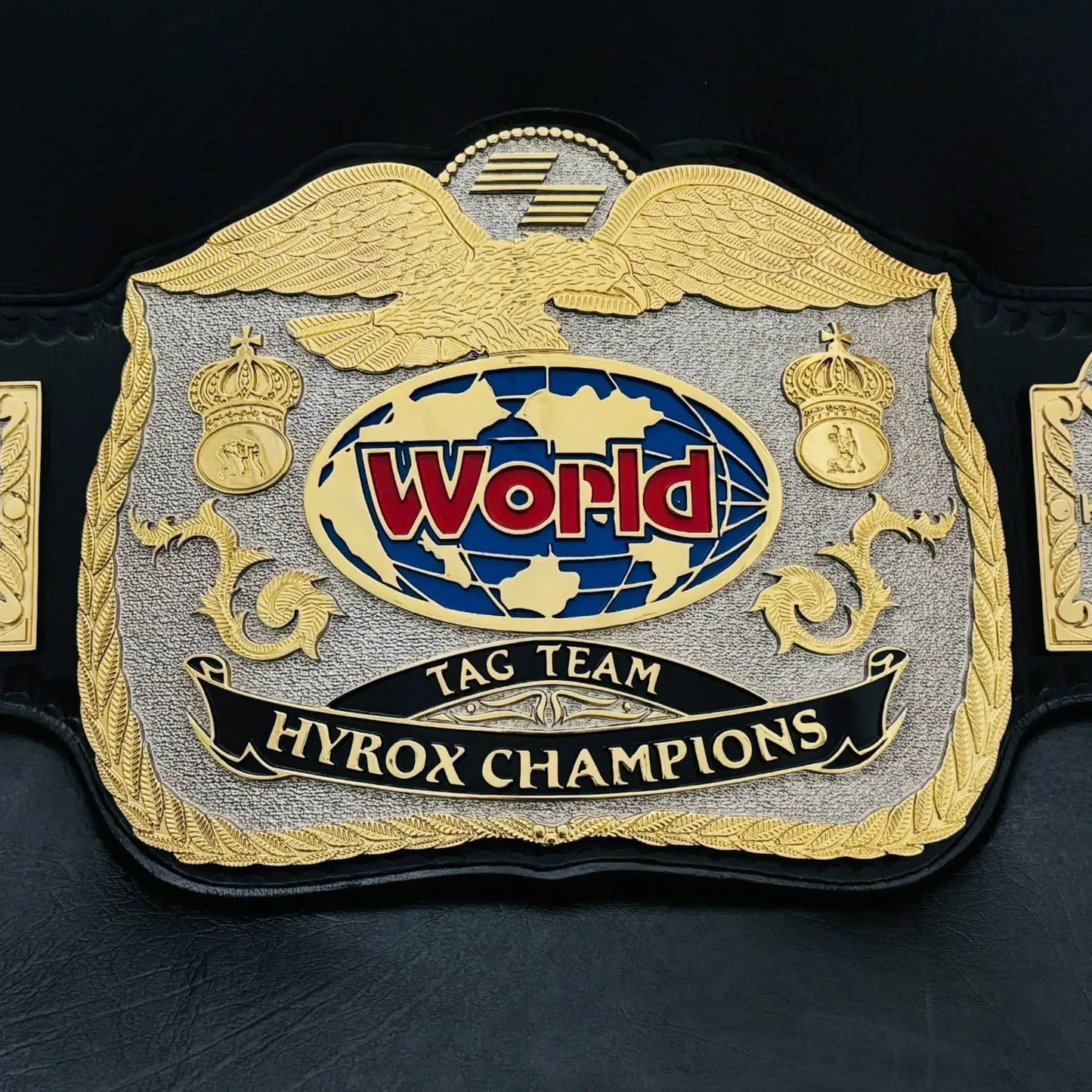 Tag Team World Fitness Championship Belts – Made for HYROX Competition