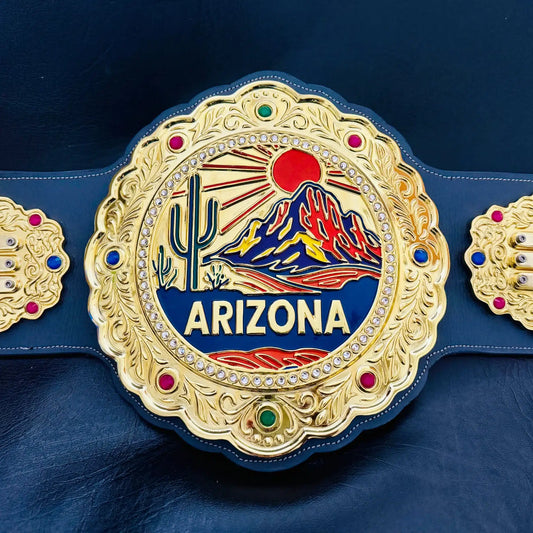 Arizona Sunset Champion Belt – Custom Recognition Award 🌵