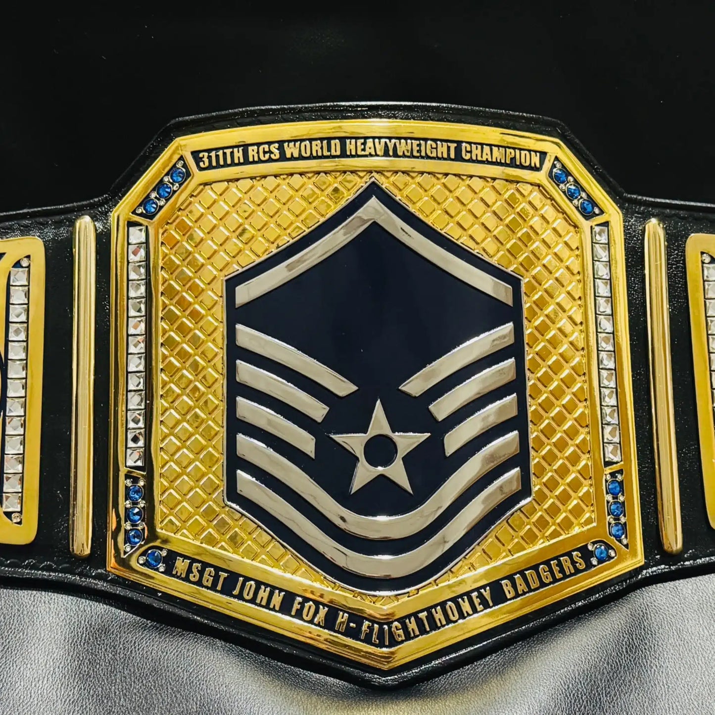 Custom Air Force Championship Belt