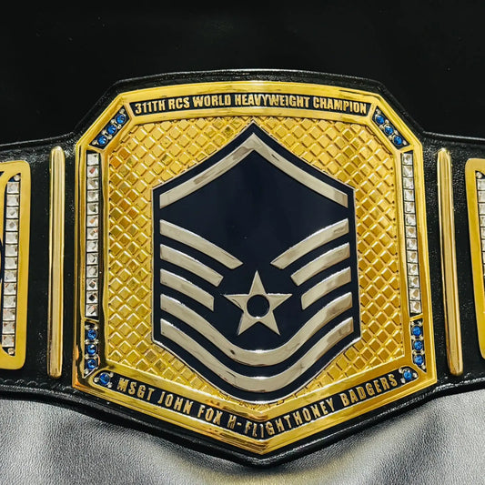 Custom Air Force Championship Belt