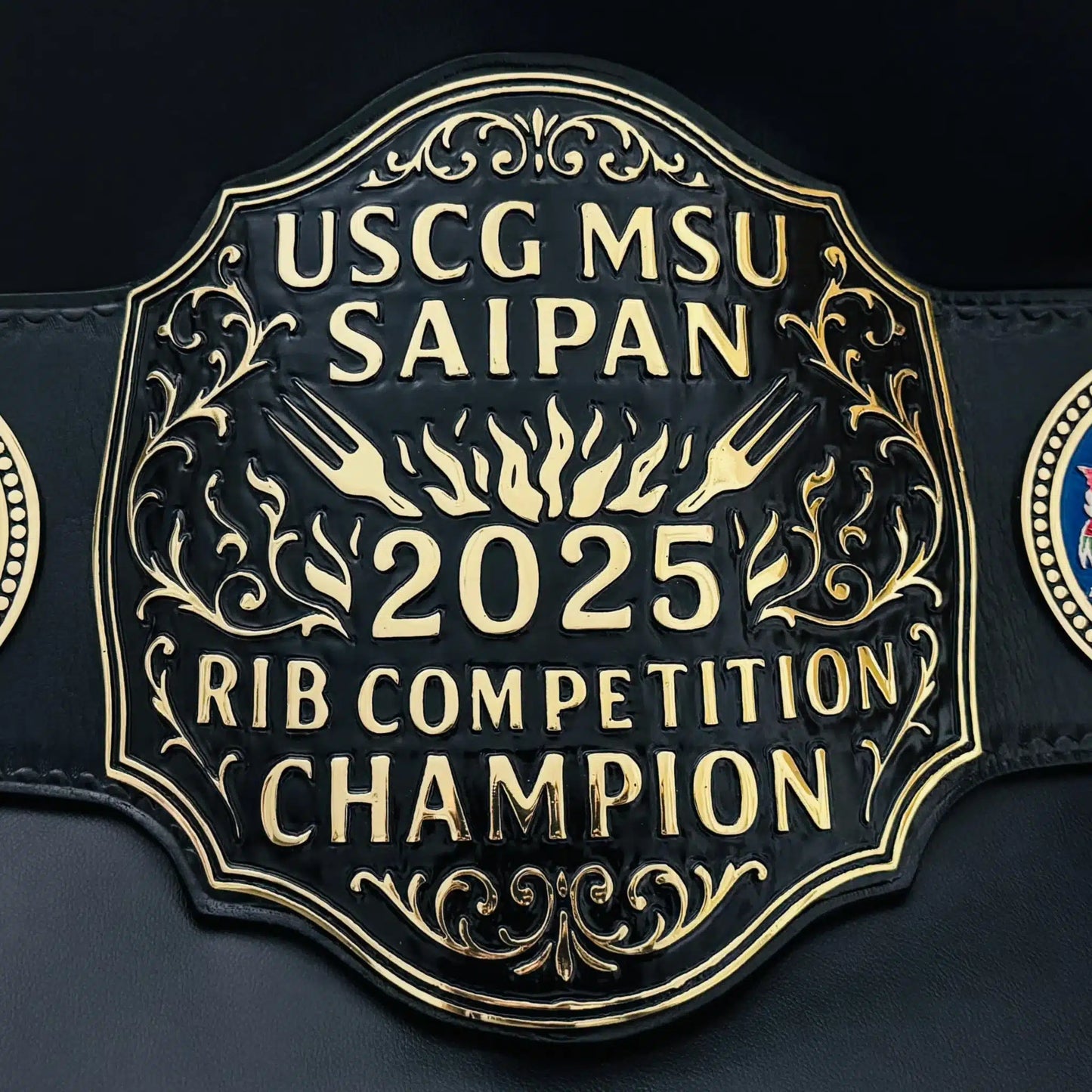 Custom Rib Competition Championship Belt