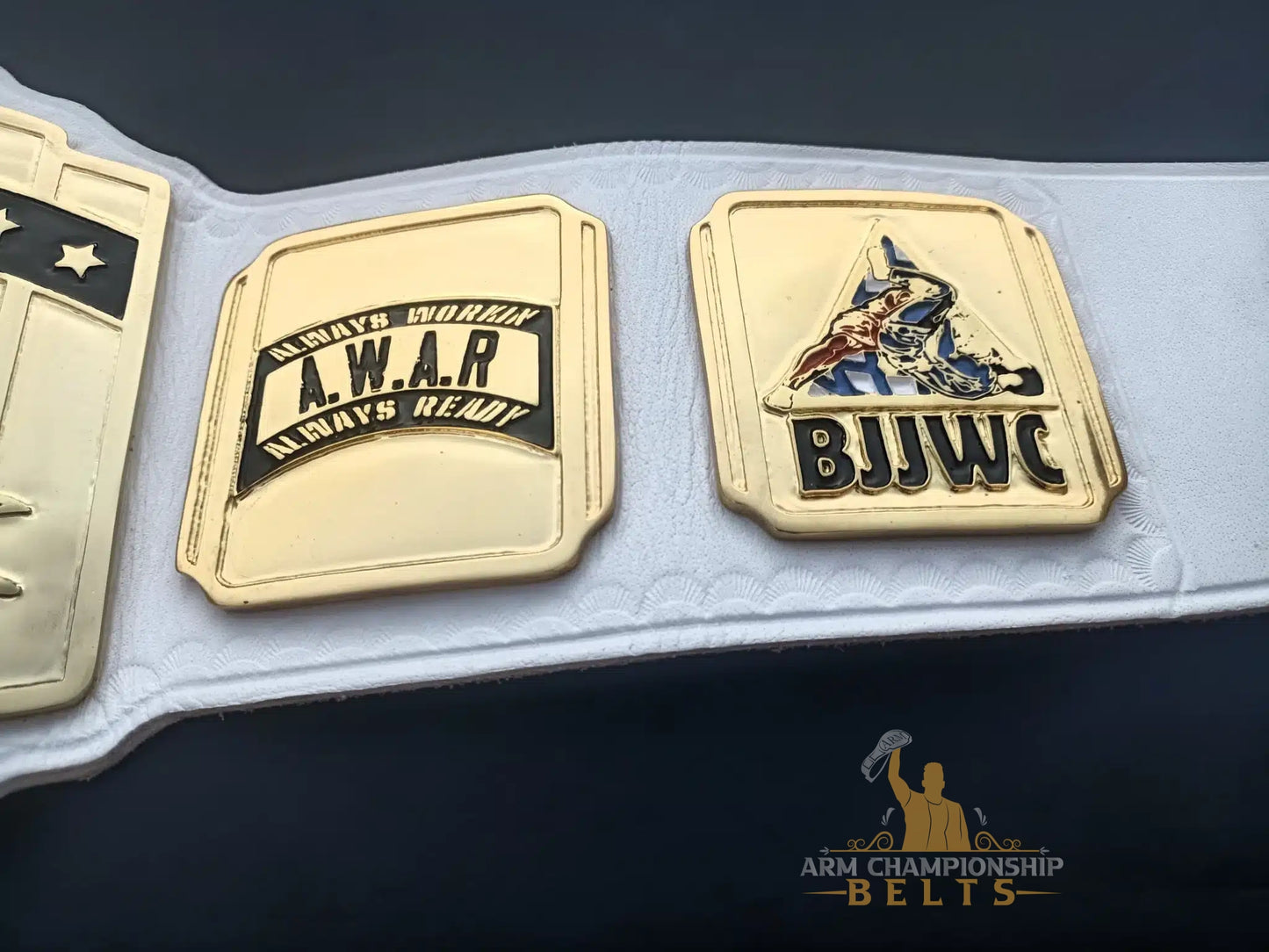 Custom BJJ World Champion Belt – Fully Personalized Jiu Jitsu Award