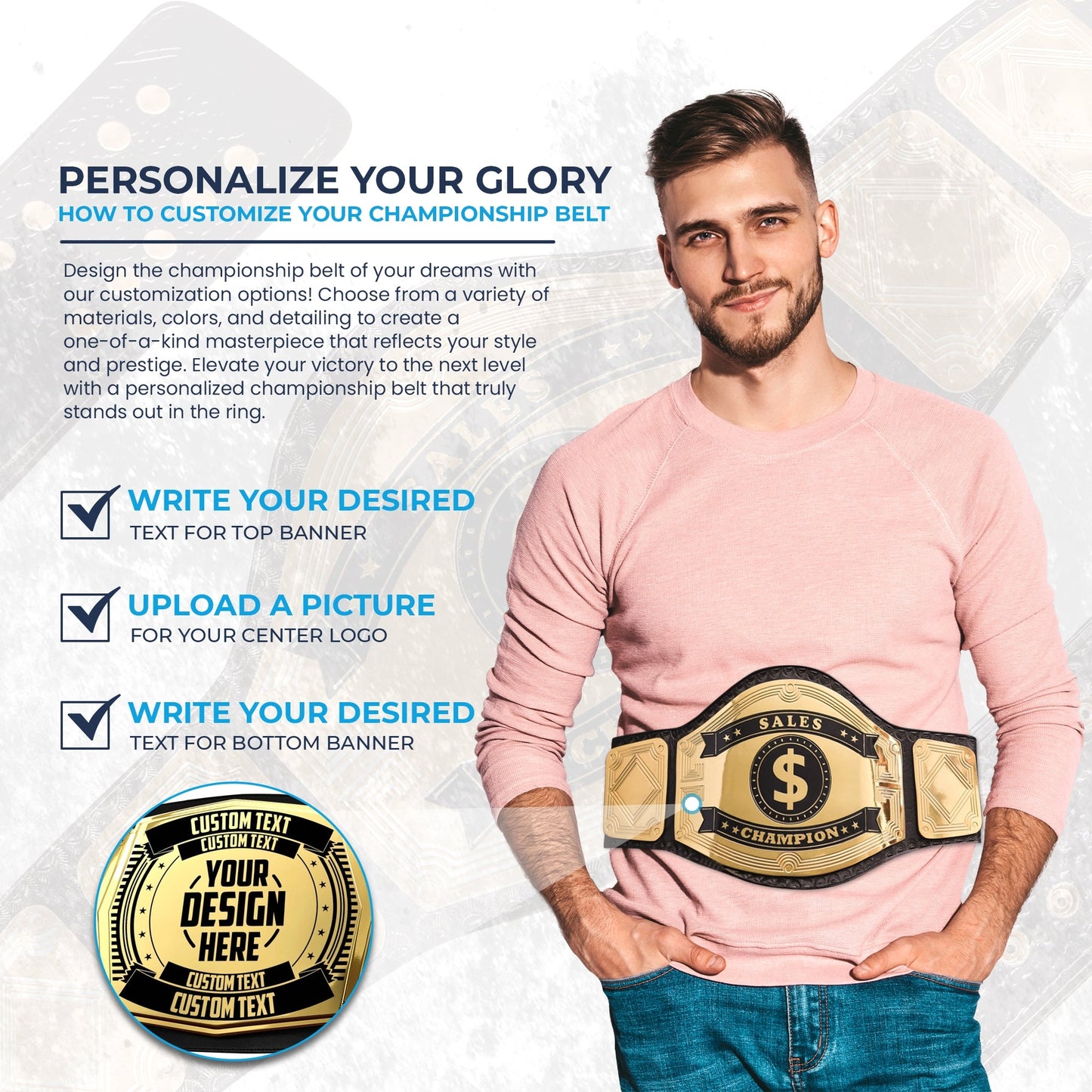 Top Sales Custom Championship Belt