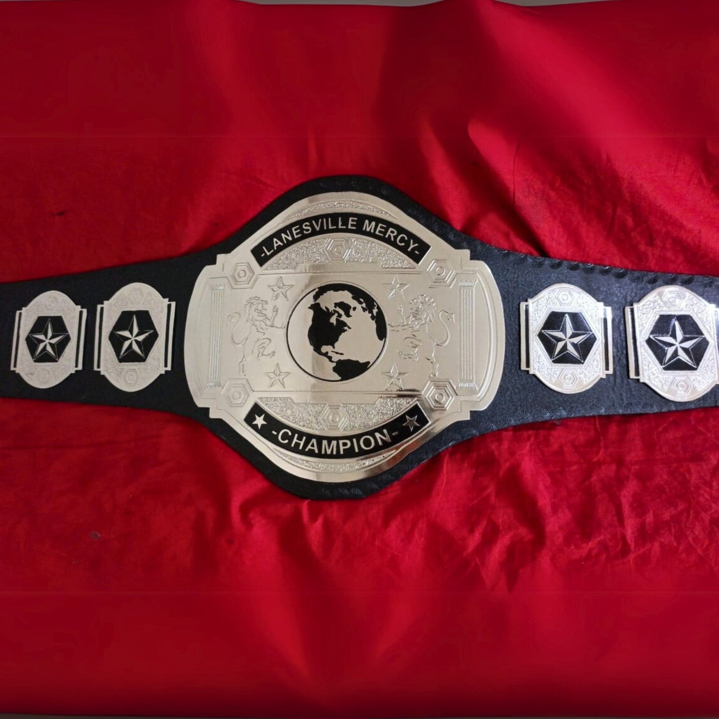 Personalized Wrestling Title Belt