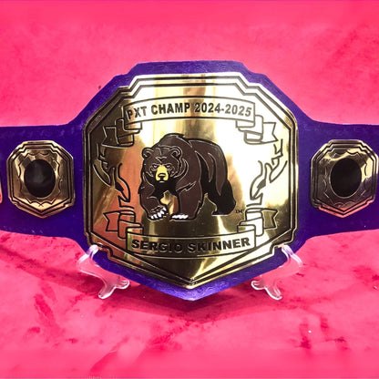 Custom Champion Belt Made for Winners