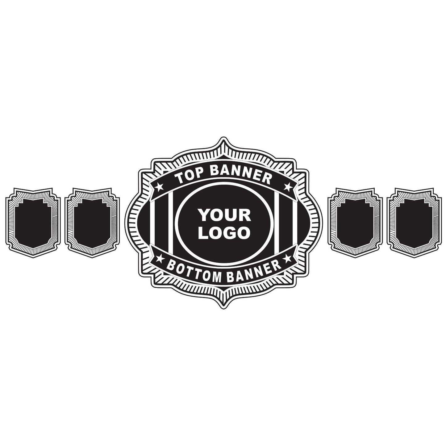 Crafted Wrestling Championship Belt