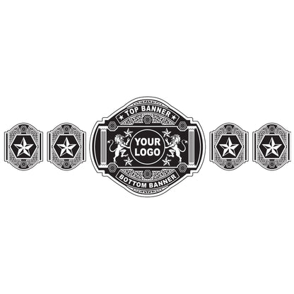 Personalized Wrestling Title Belt