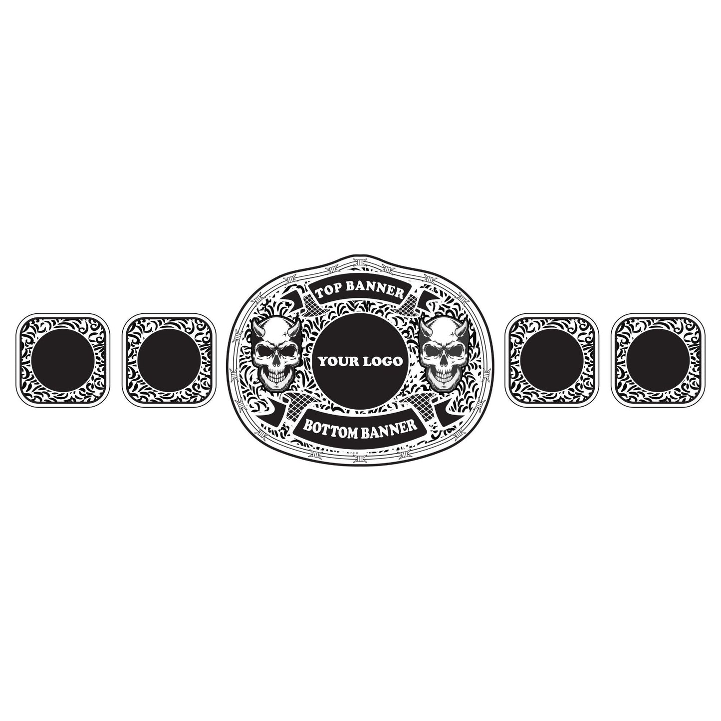 Champion's Choice Custom Wrestling Belt