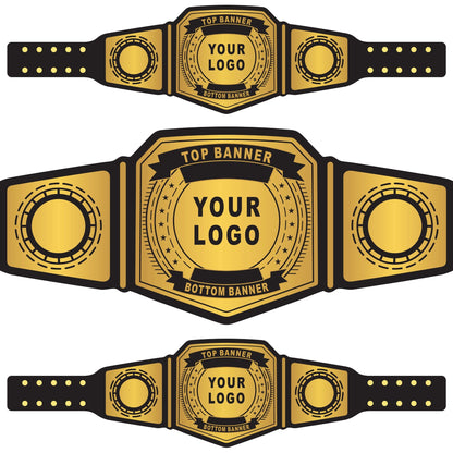 Custom Universal Wrestling Title Belt
