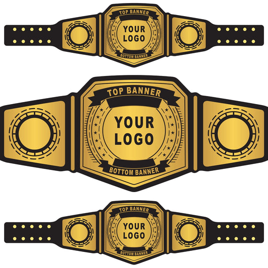 Custom Universal Wrestling Title Belt