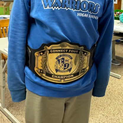 Custom Champion Wrestling Belt