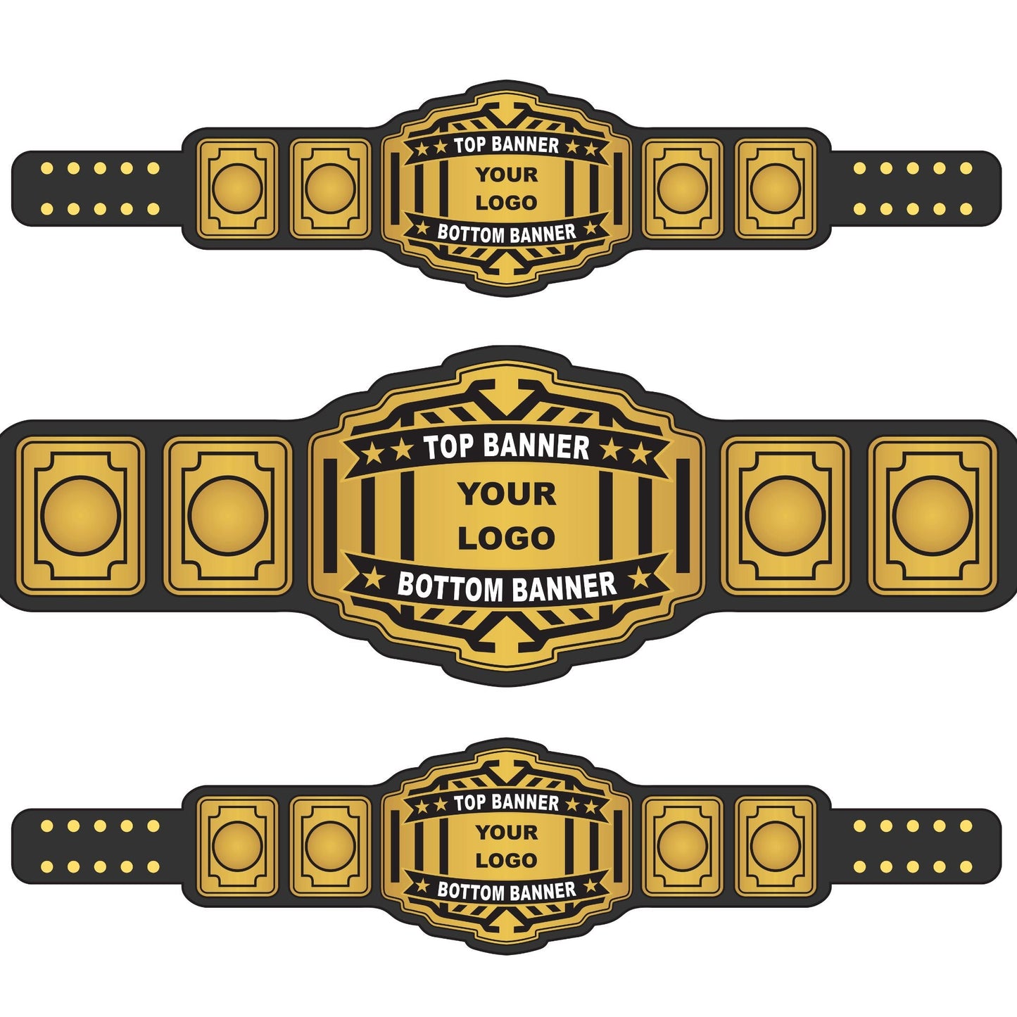 Customizable Champion's Belt