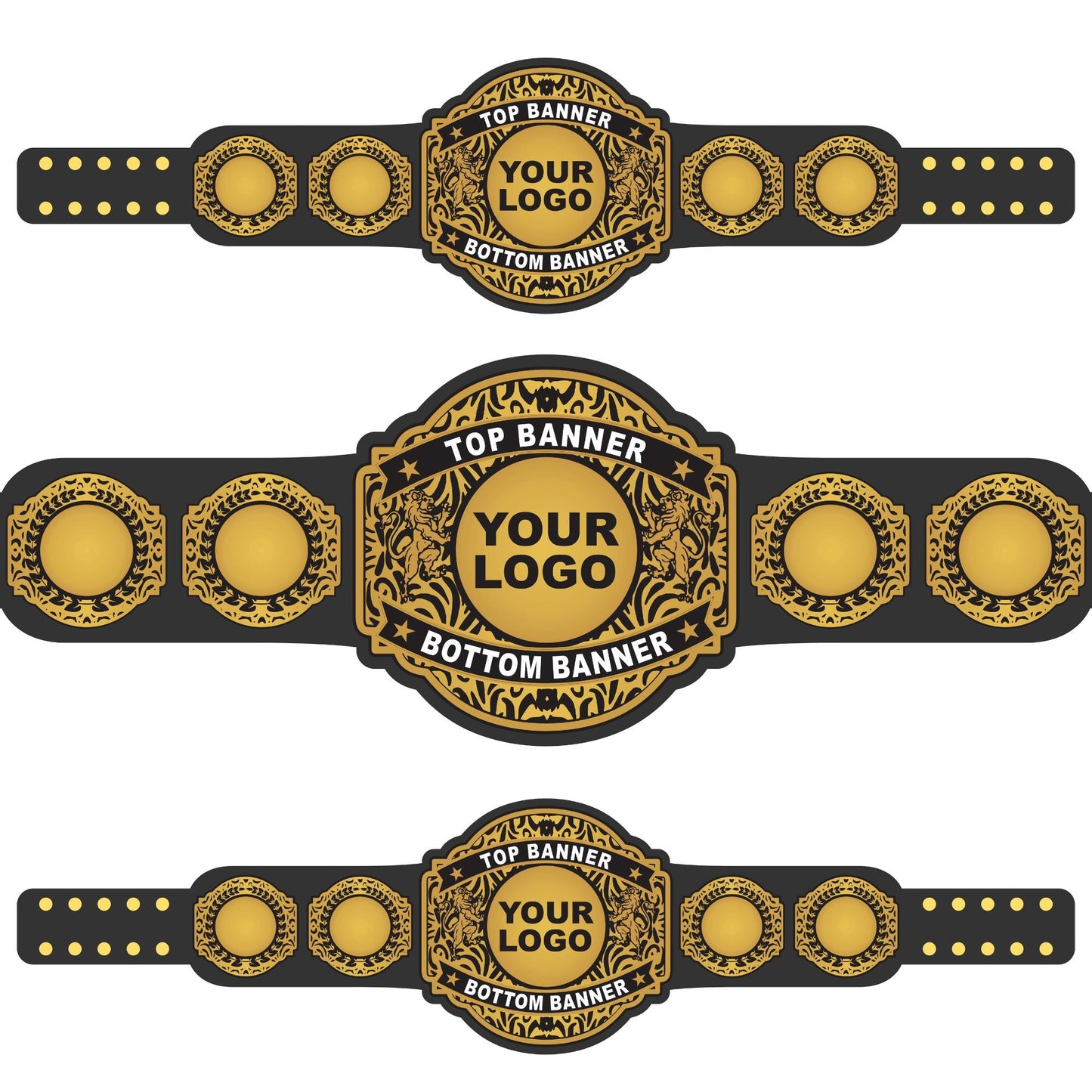 Tailored Your Wrestling Title Belt