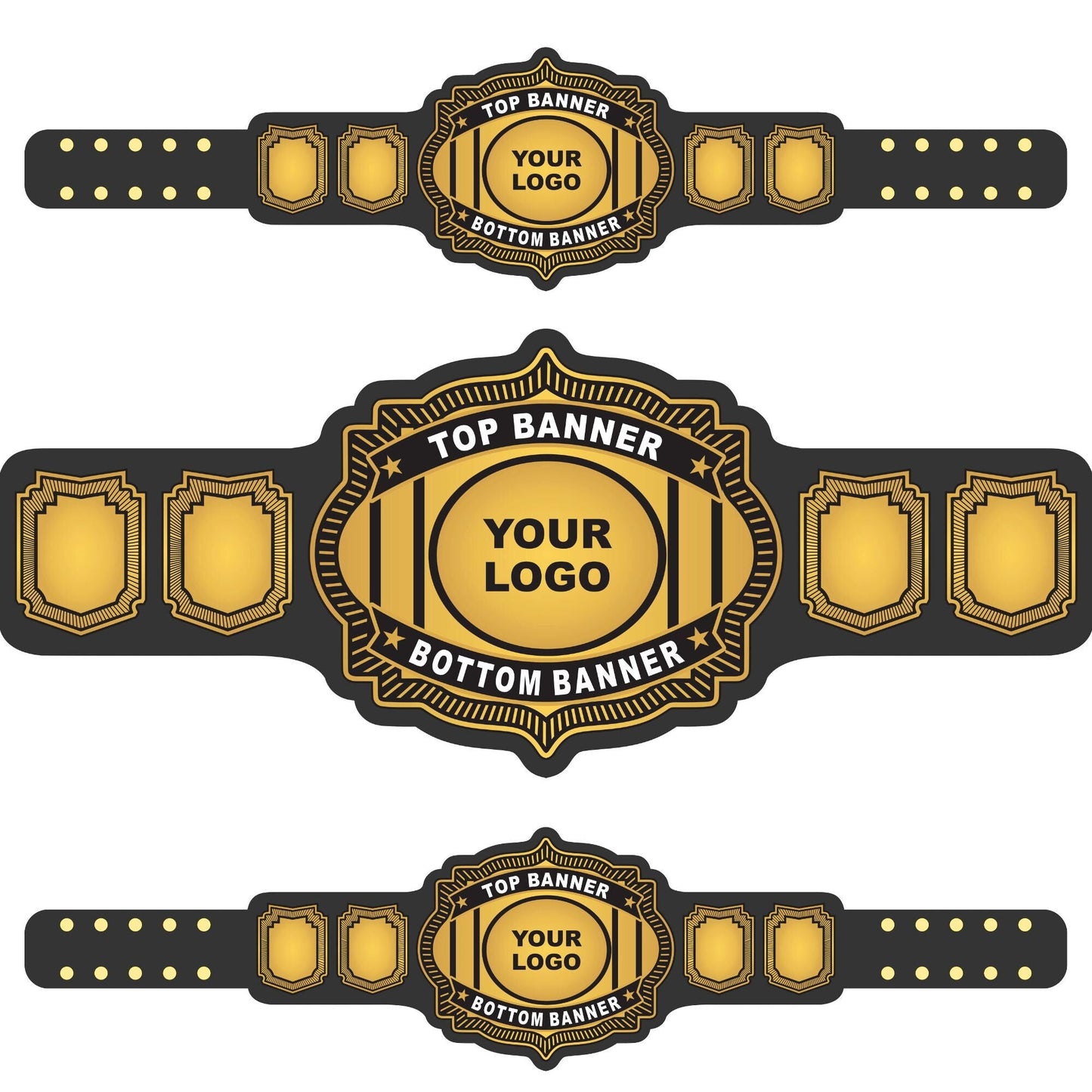 Crafted Wrestling Championship Belt