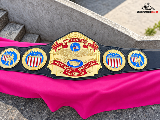 24K CNC United States Heavyweight Wrestling Championship Belt – Premium Replica Title