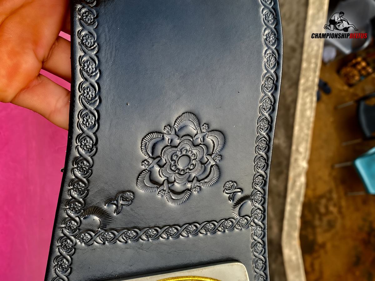 24KGOLD NWA Georgia Heavyweight Championship – Premium CNC Belt