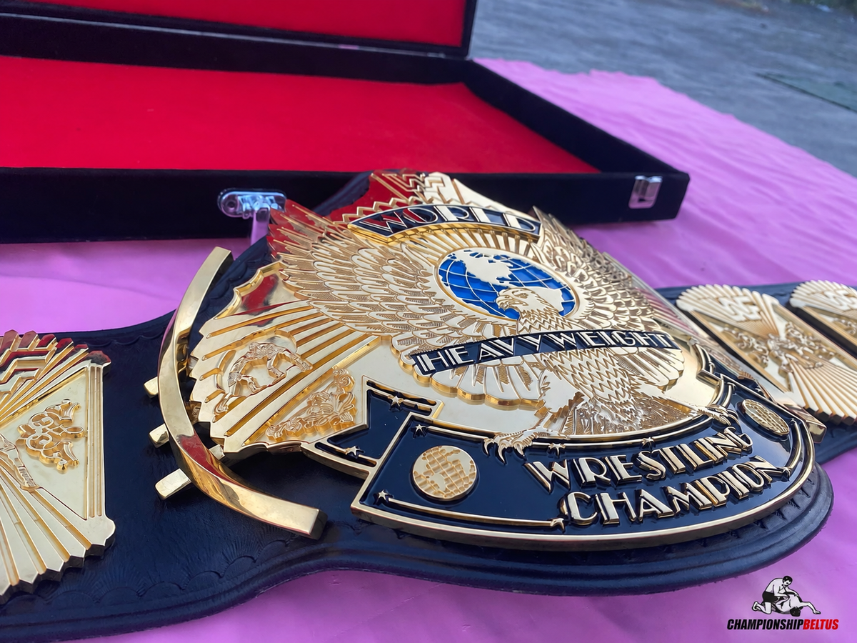 24K GOLD WWE Undisputed Championship Belt – Eddie Guerrero Edition CNC Belt