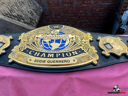 24K GOLD WWE Undisputed Championship Belt – Eddie Guerrero Edition CNC Belt