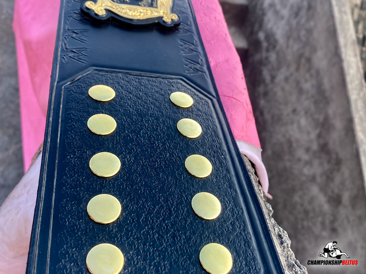24K GOLD WWE Undisputed Championship Belt – Eddie Guerrero Edition CNC Belt