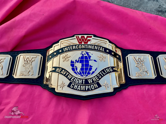 The 24K GOLD WWF Intercontinental World Premium CNC Championship Belt Replica