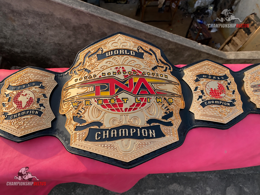 The 24K GOLD TNA World Champion Premium CNC Championship Belt Replica