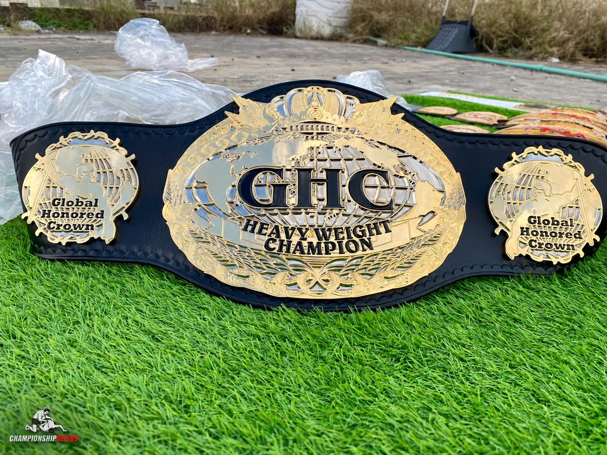 GHC Heavyweight Champion Gold Championship Belt