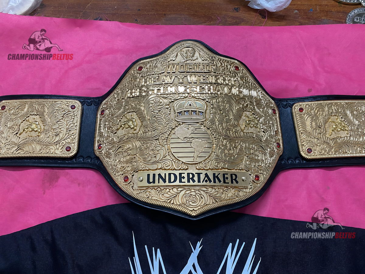 Undertaker World Heavyweight Wrestling Championship Belt
