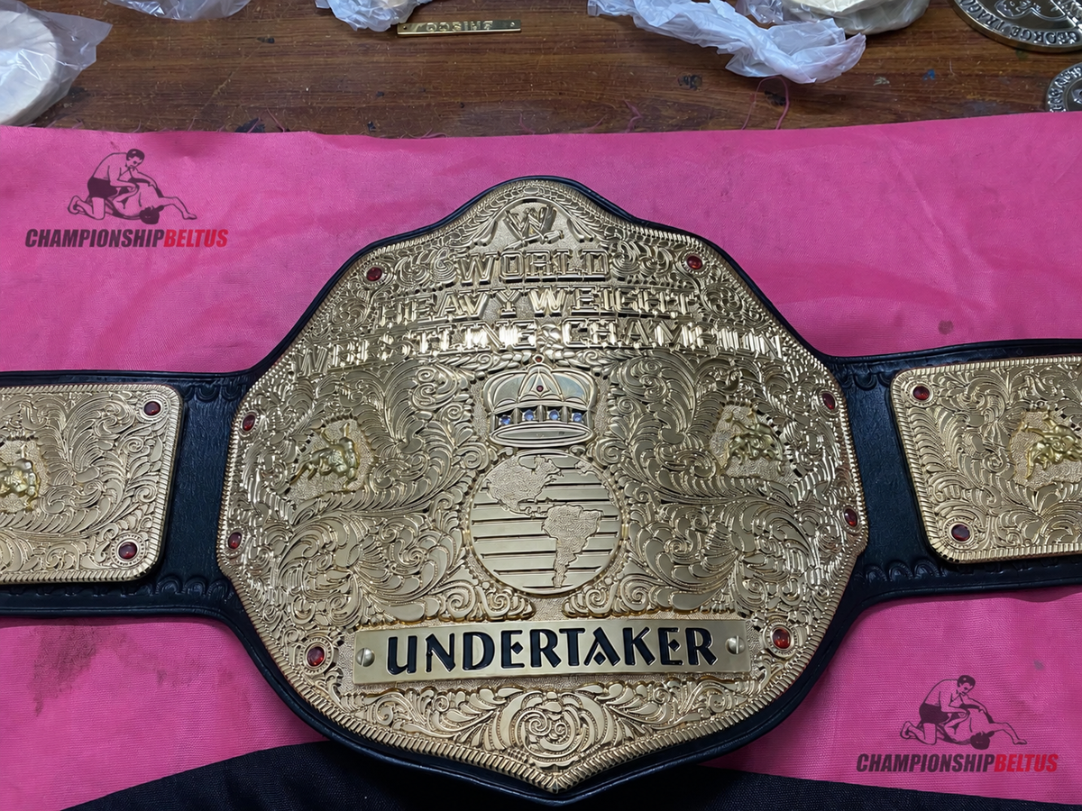 Undertaker World Heavyweight Wrestling Championship Belt