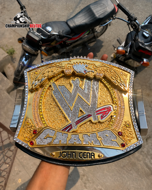 The 24K CNC WWE Heavyweight Spinner Premium CNC Championship Belt Replica