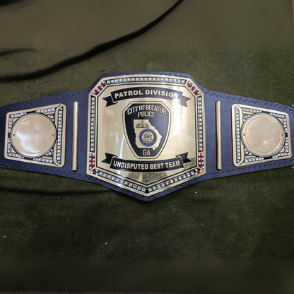 Custom Wrestling Championship Belt Design