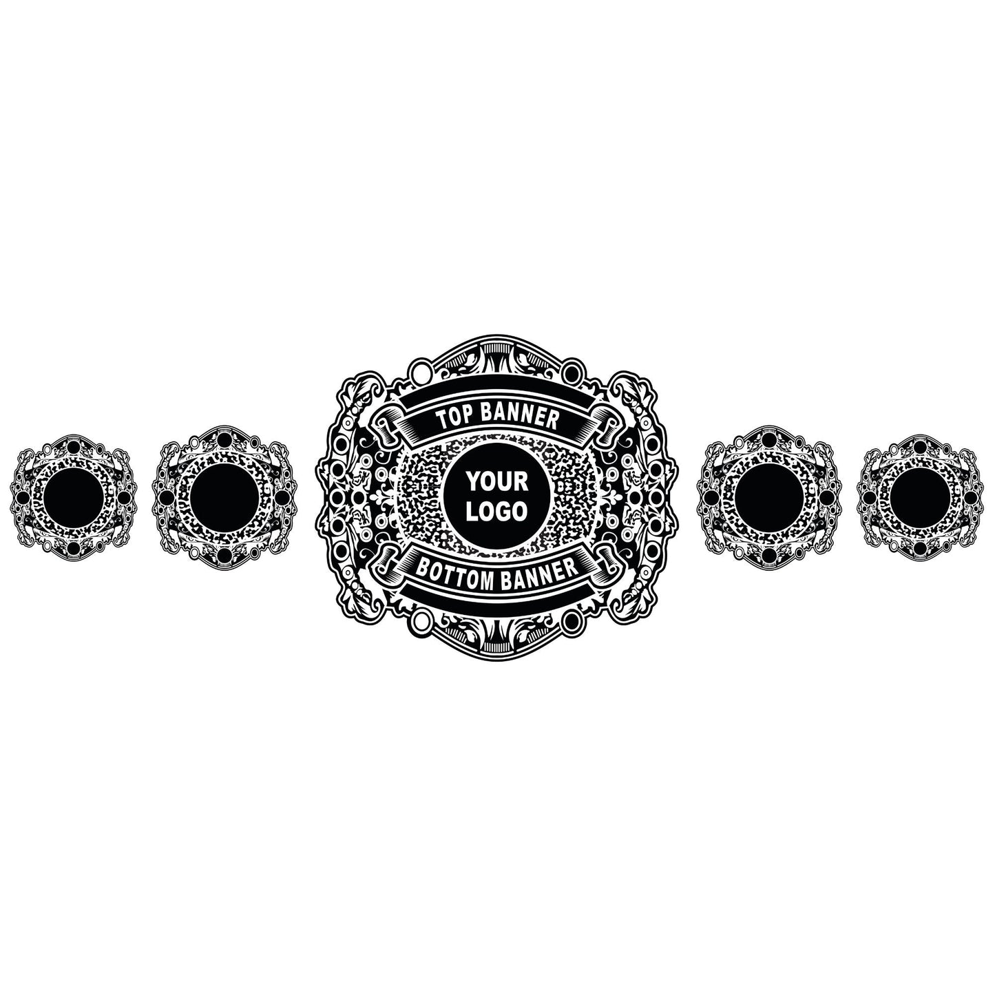 Exclusive Custom Title Wrestling Belt