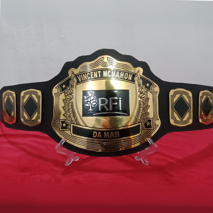 Custom Champion Wrestling Belt