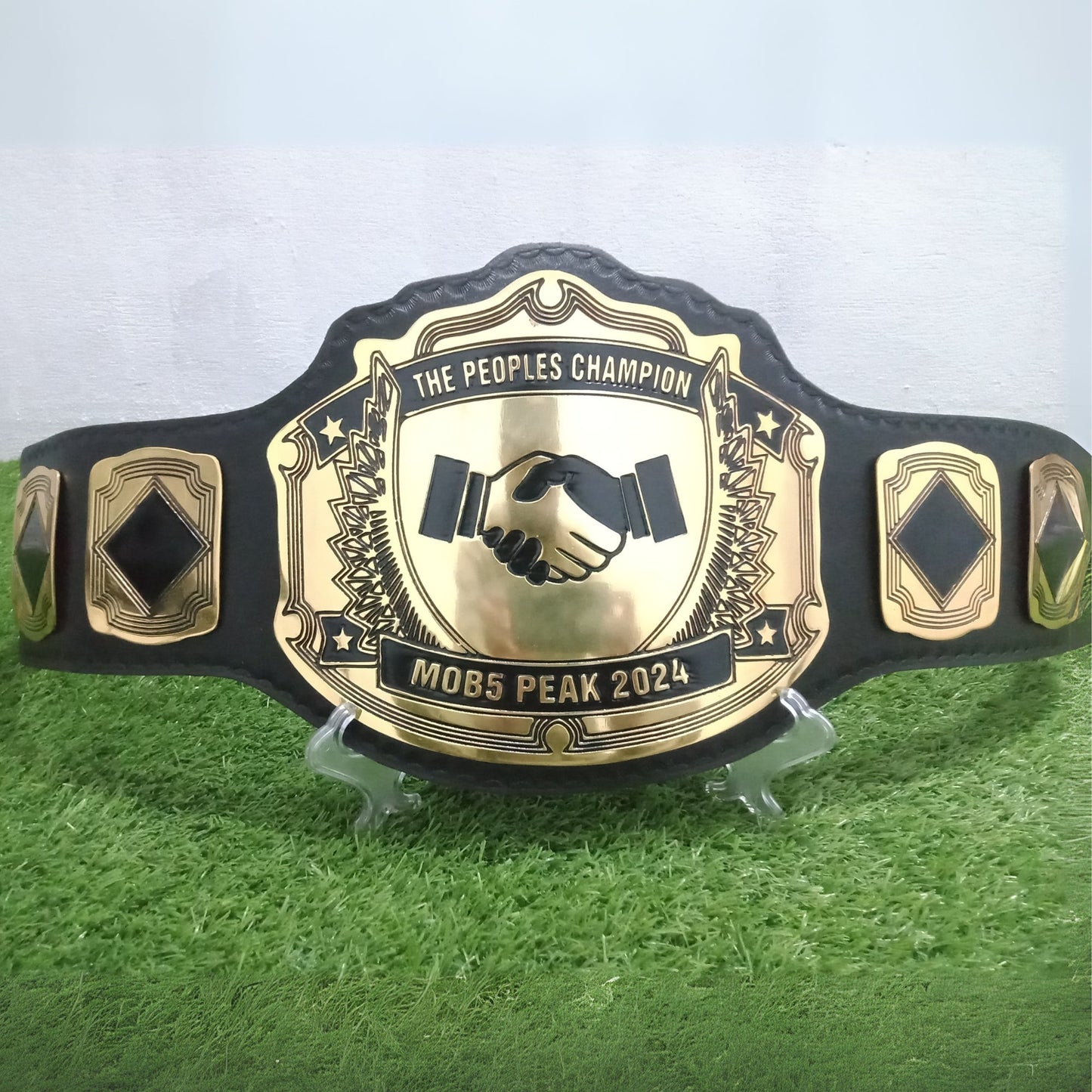 Custom Champion Wrestling Belt