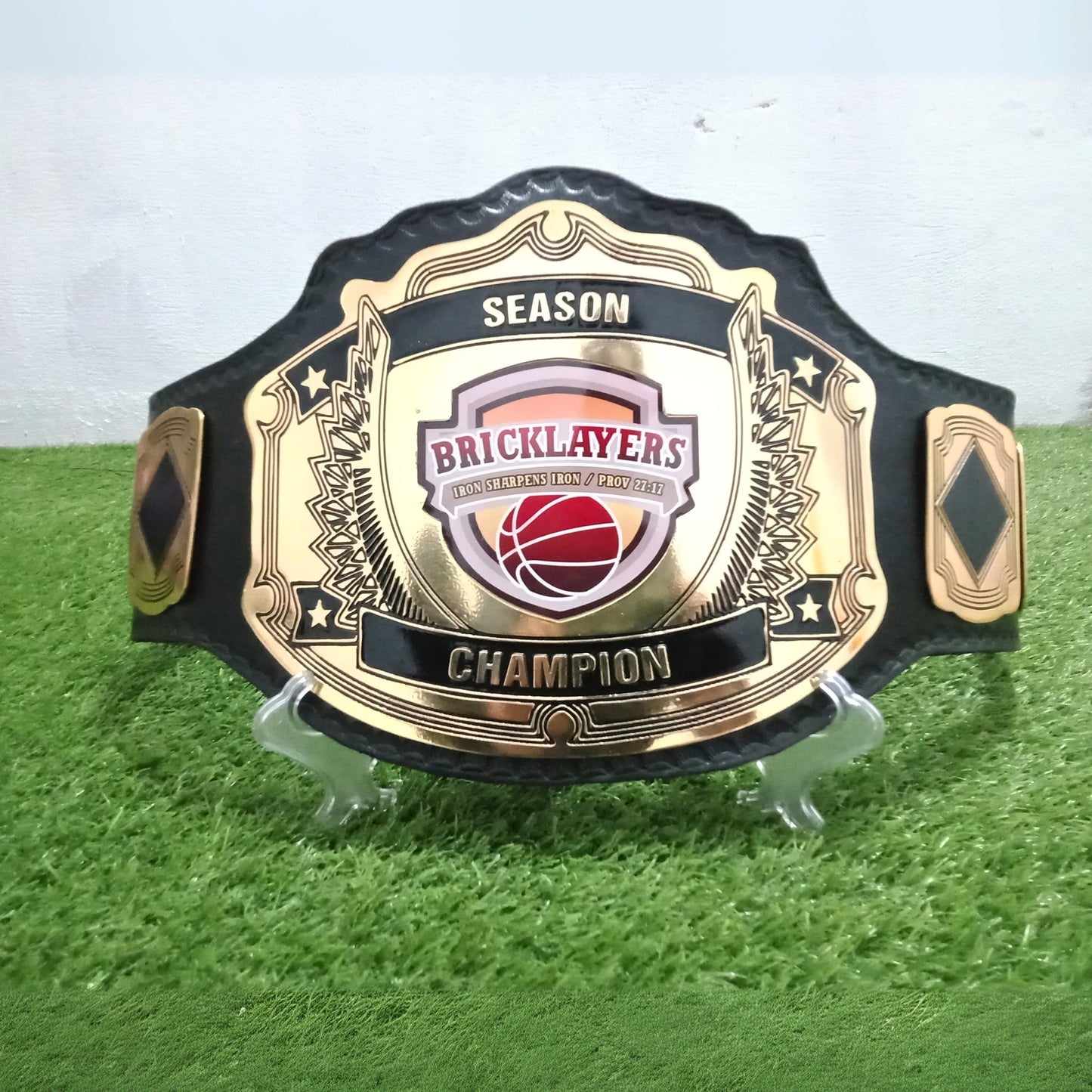 Custom Champion Wrestling Belt