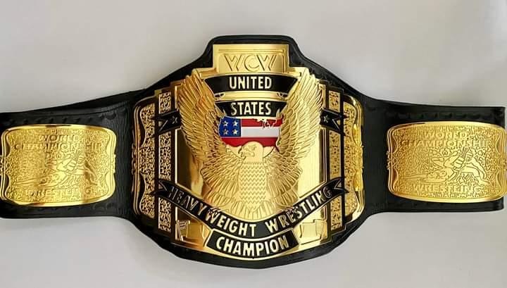 24K GOLD WCW US HEAVYWEIGHT CNC HD CHAMPIONSHIP BELT