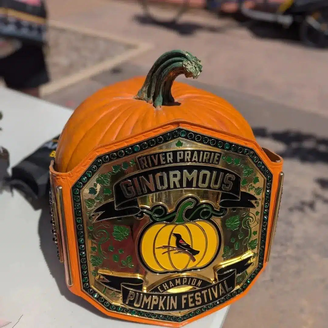 Custom Pumpkin Festival Championship Belt