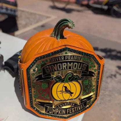 Custom Pumpkin Festival Championship Belt