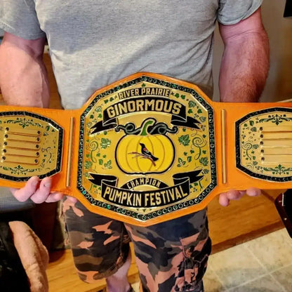 Custom Pumpkin Festival Championship Belt